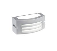 Applique in alluminio pressofuso KOBE APPLIQUE Dimensioni 22x10xh 10 cm ALETTE 10W LED 3000K colore ALLUMINIO ALLUMINIO
