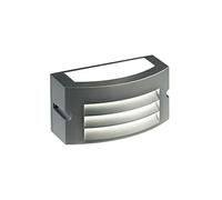 Applique in alluminio pressofuso KOBE APPLIQUE Dimensioni 22x10xh 10 cm ALETTE 10W LED 3000K colore GRAFITE GRAFITE