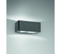 Applique alluminio per esterni/interni colore grafite BOX 5908 A