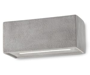 APPLIQUE ALOGENO R7s 78mm VINTAGE CEMENTO C1418(CEM)