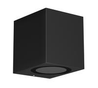 Applique ALSE downlight per esterni alluminio nero angolare incl. GU10 LED [EEK: F]