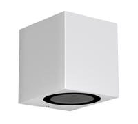 Applique ALSE downlight per esterni in alluminio bianco angolare GU10 LED [EEK: F]