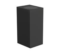 Applique ALSE Up & Downlight per esterni in alluminio nero angolare incl. 2