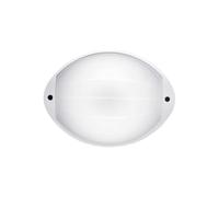 Applique Aperta Contemporanea Coco Alluminio Bianco 1 Luce Led 7W 4000K