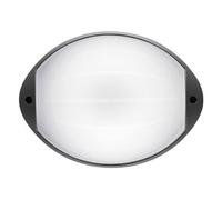 Applique Aperta Contemporanea Coco Alluminio Grafite 1 Luce Led 7W 4000K