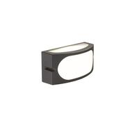 Applique da parete Sovil con attacco E27 IP54 Grigio 174/16