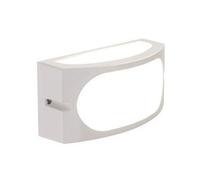 Applique da parete Sovil con attacco E27 IP54 Bianco 174/02
