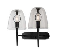 Applique ARES 2 luci Led(E14) 42 cm in due colorazioni