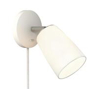 Applique Astro Carlton con Cavo in Porcellana