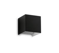 Applique Atom 12W Luce Naturale Nero IP54 Ideal Lux