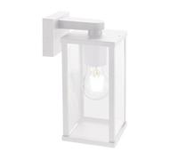 Sovil Illuminazione Applique Aurea Media E27 – Alluminio pressofuso, vetro bianco