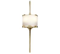 Elstead Lighting Mona lampada da parete 2x3 W ottone KL-MONA-S-PB