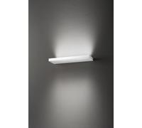 Applique Bed in alluminio colore bianco 49,5cm a LED 14W + 14W 2240LM - 3000K antiabbagliamento