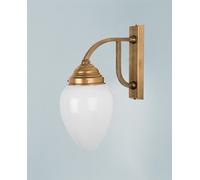 Applique Berlino Ottone Vetro Schermo Blendarm E27 Wandleuchte Camera da Letto