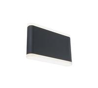 Applique Bi-emissione 7w+7w Led 4000k Sovil Wave Grafite - 99134/16