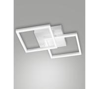 Applique Bianca 2 Luci Fabas Collezione Bard Eleganza per Illuminarte Ambienti [EEK: A++]