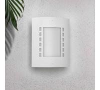 Applique Bianca E27 da parete IP54 per esterni - serie METRO