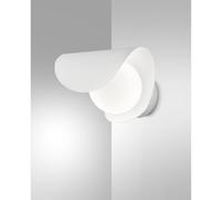 Applique Bianca Fabas Collezione ADRIA Design Elegante 1 Luce per Casa Moderno [EEK: A++]