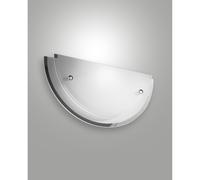 Fabas Luce Applique da parete in stile moderno con diffusore in vetro Hill Bianc [EEK: A++]