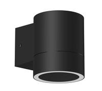 Applique BIDO per esterni alluminio nero opaco downlight in X53 LED