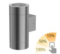 Applique BIDO per esterno Alluminio Up & Downlight incl. 2 lampade LED GX53 [EEK: F]