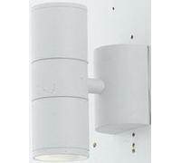 APPLIQUE BIEMISSIONE JUMP BIANCA 2 LUCI ATTACCO GU10 IP44 6X11X16CM