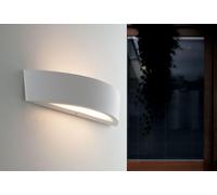 APPLIQUE BIEMISSIONE TUCSON BIANCA 2 LUCI ATTACCO E14 IP44 36X9,6X7,5CM IN ALLUMINIO