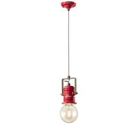 Applique C1840 Urban Collection 1 Luce Finitura Vintage Rosso Ferroluce
