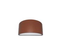 Applique Da Esterno Umbe Chiusa Alluminio E Termoplastica Ruggine 1 Luce E27