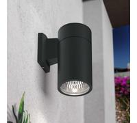 Applique Cilindrica Monodirezionale XL IP54 Base E27 - Nera