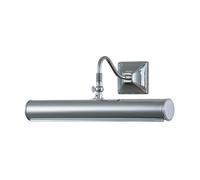 Applique Classica Picture Light Acciaio Cromo Lucido 2 Luci E14