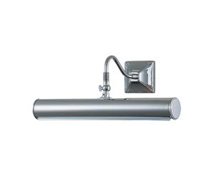 Applique Classica Picture Light Acciaio Cromo Lucido 2 Luci E14