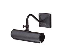 Applique Classica Picture Light Acciaio Nero 1 Luce E14