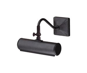 Applique Classica Picture Light Acciaio Nero 1 Luce E14