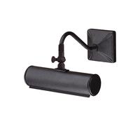 Applique Classica Picture Light Acciaio Nero 1 Luce E14 [EEK: A++]