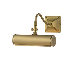 Applique Classica Picture Light Acciaio Ottone Spazzolato 1 Luce E14 [EEK: A++]