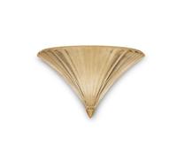 Applique Classica Santa Vetro Oro 1 Luce E14 Big