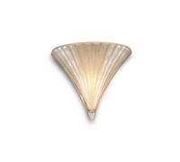Applique Classica Santa Vetro Oro 1 Luce E14 Small