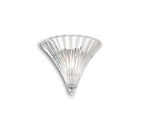 Applique Classica Santa Vetro Trasparente 1 Luce E14 Small [EEK: A++]