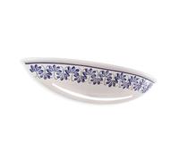 Applique Classica Trieste Bianco Decorato Filo Marrone 1 Luce R7S