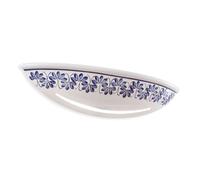 Applique Classica Trieste Bianco Decorato Filo Marrone 2 Luci E14