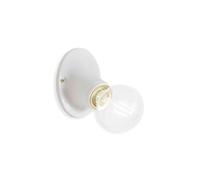 Applique Classica Trieste Bianco Lucido 1 Luce E27