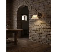 APPLIQUE CLASSICO IN FERRO BATTUTO A 1 LUCE COLL. REGINA