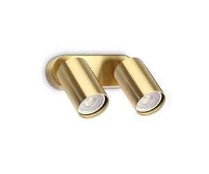 Applique Collezione DYNAMITE 2 luci Gu10 Ottone Dimmerabile Ideal Lux