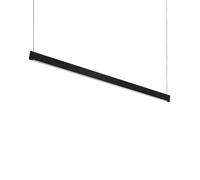 Applique collezione STEEL LED 35W luce calda 3000K nero Ideal Lux