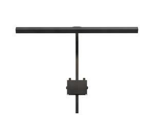Applique con Cornice Mondrian 400, Nero Opaco