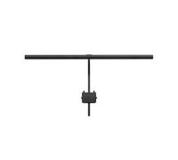 Applique con Cornice Mondrian 600, Nero Opaco