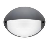 Applique con palpebra in alluminio pressofuso di alta qualità COCONUT APPLIQUE PALPEBRA 7W LED 4000K Dimensioni 23x9,5x h17 cm Diffusore in termoplastico opalino colore GRAFITE GRAFITE