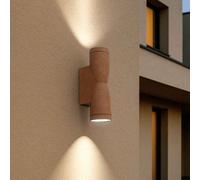 Applique Conica a Clessidra Bidirezionale IP65 GU10 - Corten