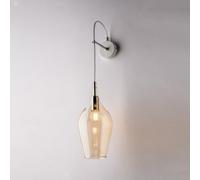 Applique Contemporanea Ares Metallo Ambra 1 Luce E14 [EEK: A++]